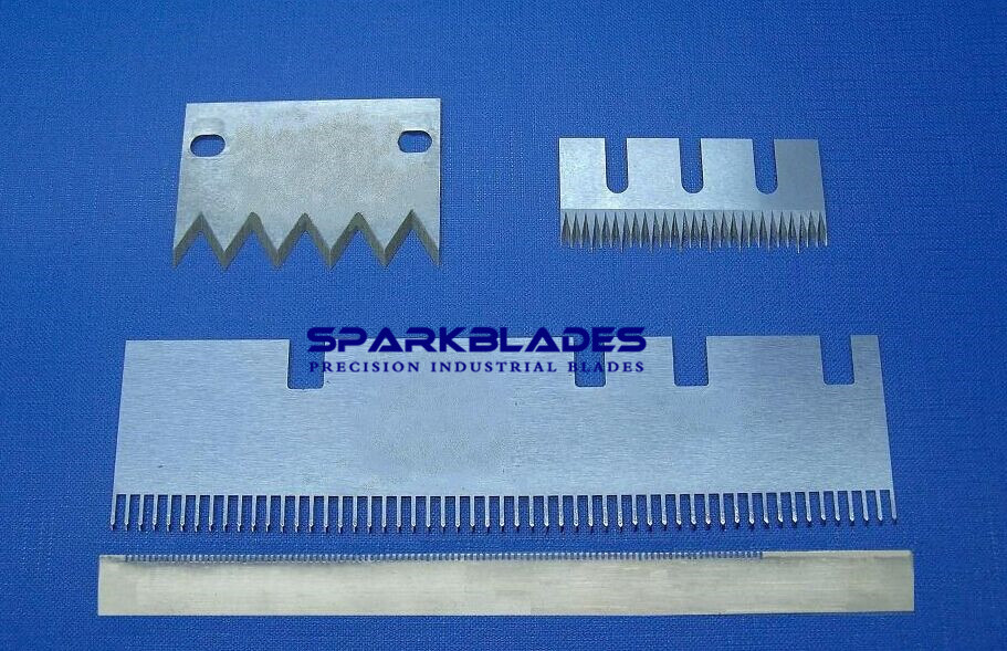 serrated cutting blades for sealing machine
